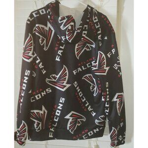 Atlanta Falcons thin material pullover hoodie MEDIUM  new without tags        B4